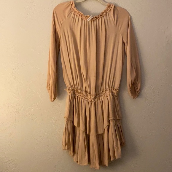 LoveShackFancy Silk Mini Dress - Picture 5 of 7